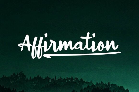 Affirmation: A Script Font for Elegant Branding