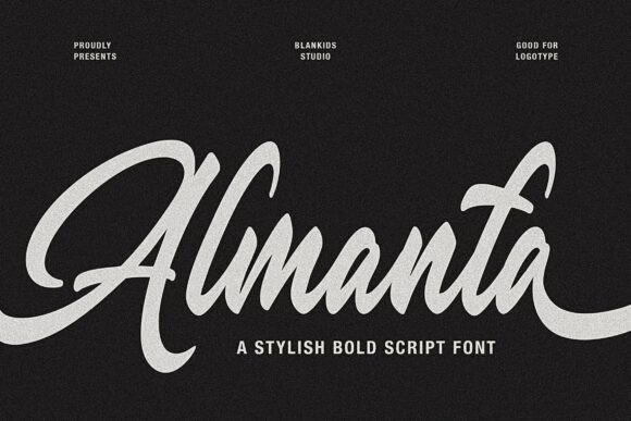 Almanta Font: Bold Script for Modern Branding