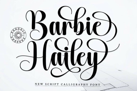 Barbie Hailey: The Elegant Script Typeface for Editorial Design
