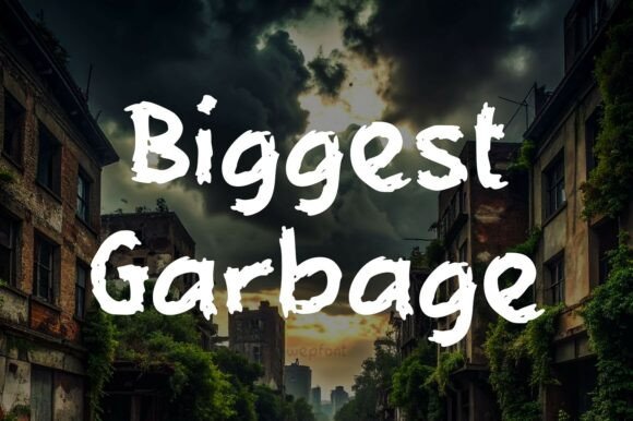 Biggest Garbage Font Review for Modern Branding