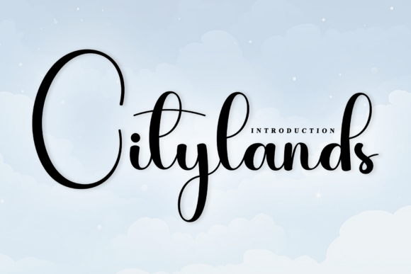 Citylands Script Font for Handmade Creators