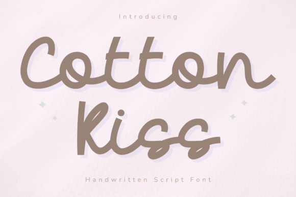 Cotton Kiss Font for Modern Web Design