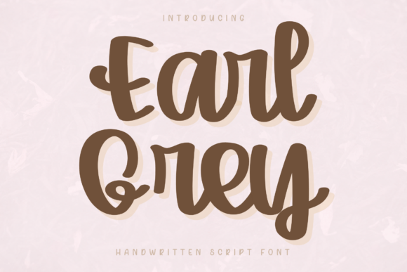 Earl Grey Script Font for Handmade Creators