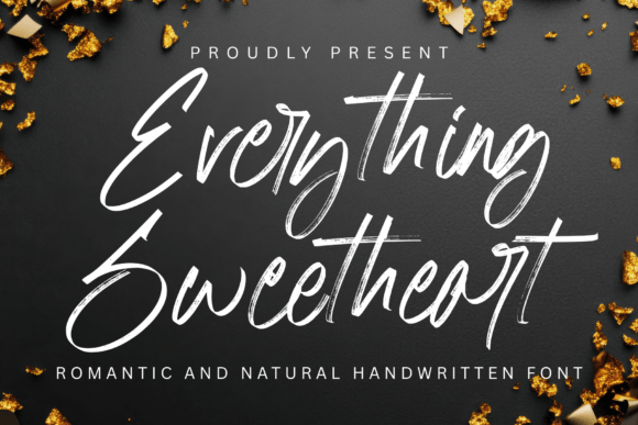Everything Sweetheart Font for Digital Design