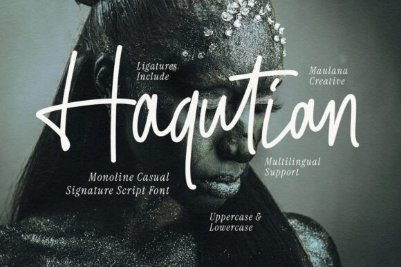 Haqutian Typeface for Modern Web Design