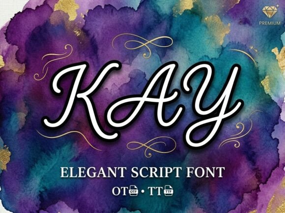 Kay Font: Effortless Grace for Brand Design