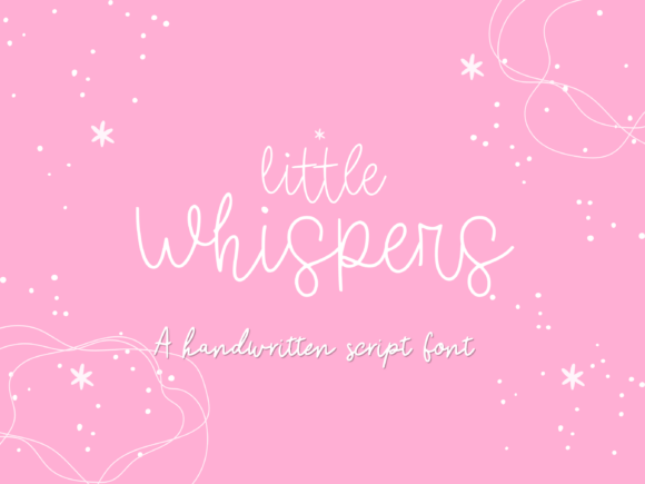 Little Whispers: A Gentle Typeface for Branding