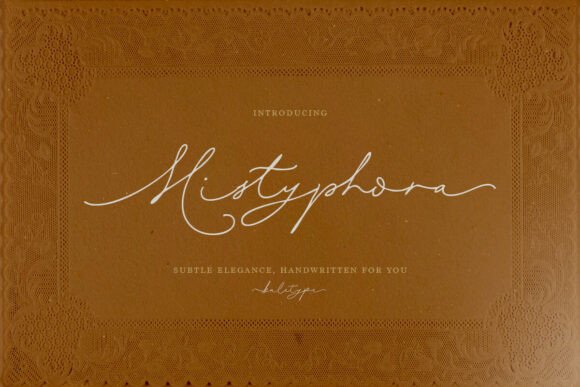 Mistyphora Font for Elegant Business Branding