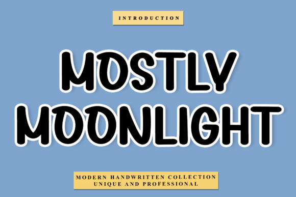 Mostly Moonlight Font Review: A Premium Script for Designers
