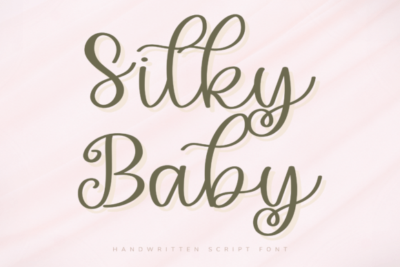 Silky Baby Font for Elegant Editorial Design