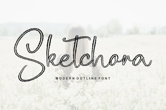 Sketchora: The Elegant Script Font for Makers