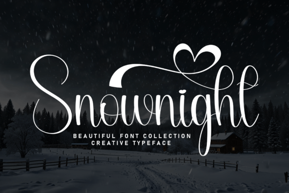 Snownight Typeface for Elegant Branding