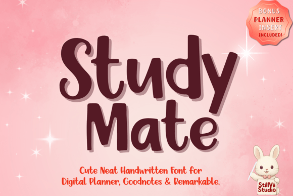 Study Mate Font for Professional Branding