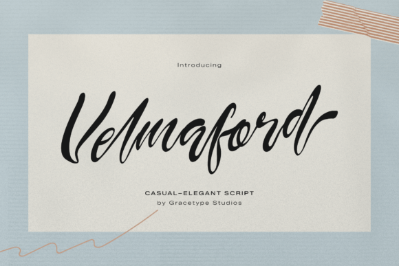 Velmaford: The Hybrid Script Typeface for Marketers