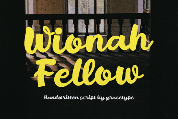 Wionah Fellow: A Handwritten Font for Makers
